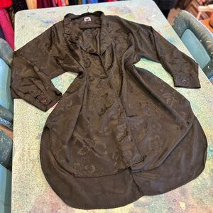 Vintage Black Floral Sleepshirt